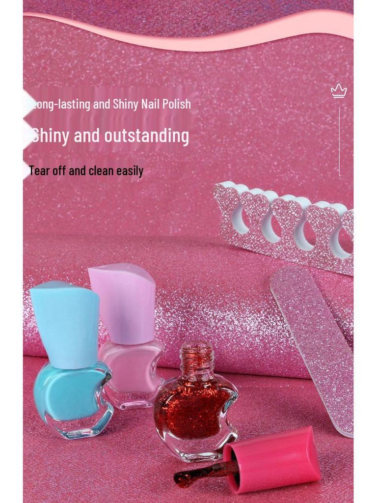 Mermaid Princess Children's Makeup Toy Set: Lipstick & Eyeshadow