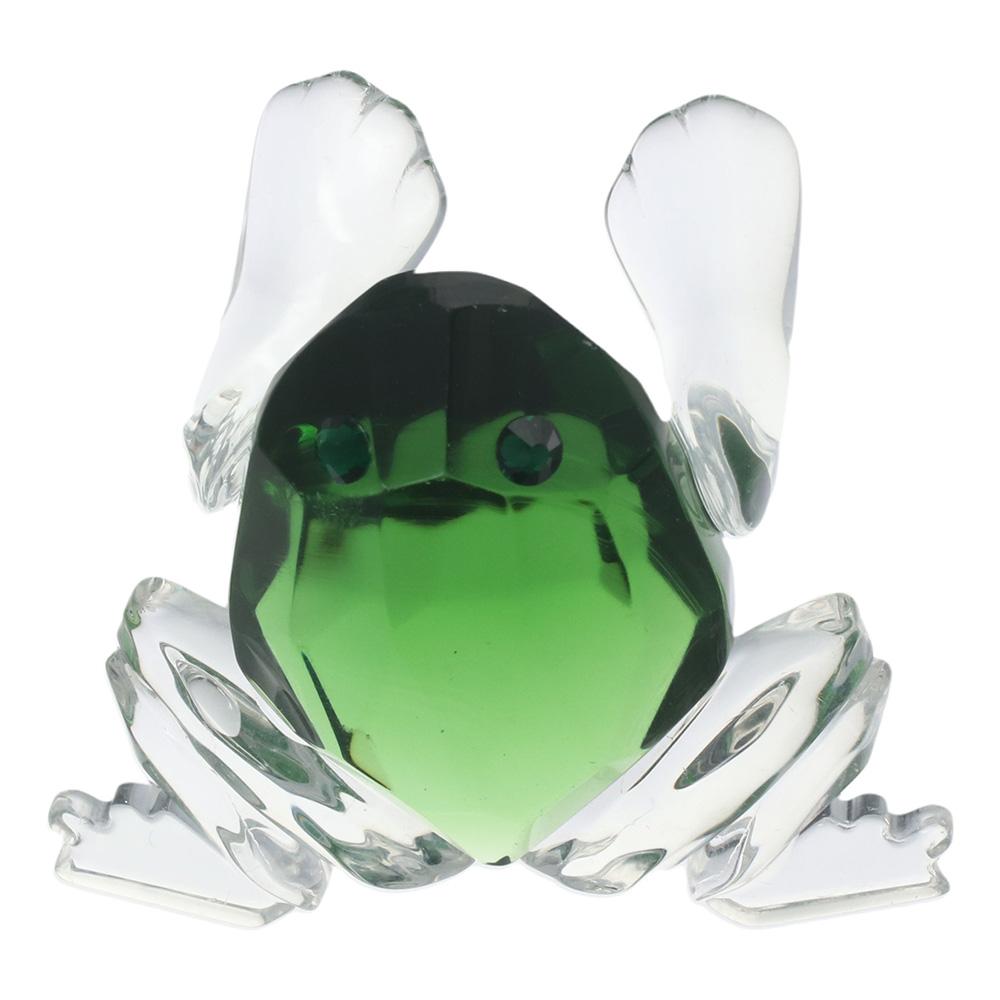 Frog Home Decoration Ornaments Crystal Pretty Glass Ornament New Crystal Frog Ornament Home