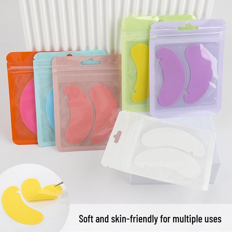 Силиконовые подушечки для завивки ресниц U-образной формы и патчи для глаз