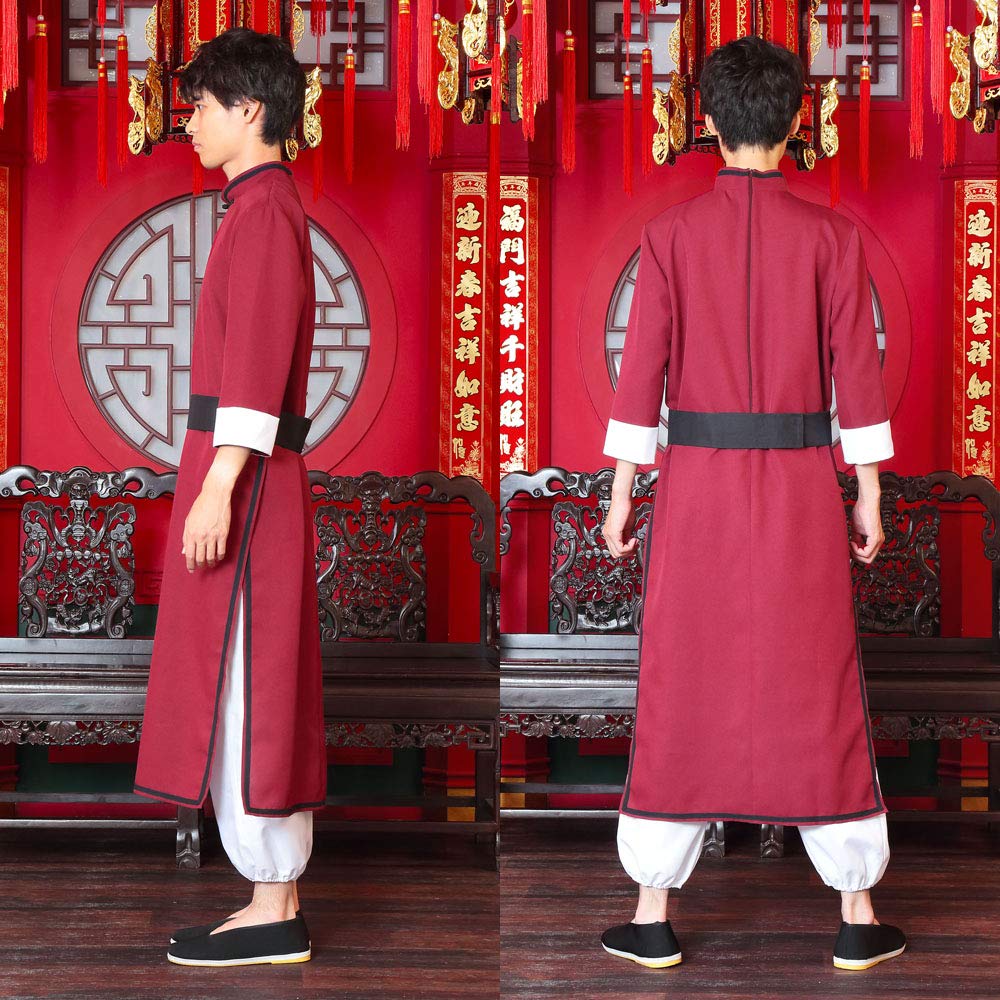 Clearstone Royal China Косплей Хэллоуин Кунг-фу унисекс Темно-красный