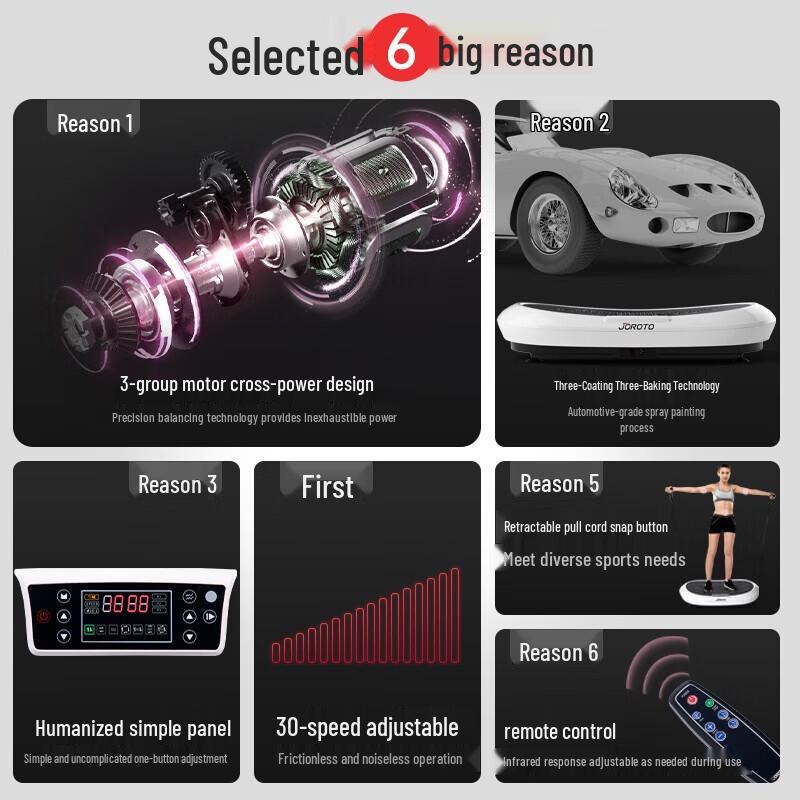 Jieruite S6000 Home Vibration Plate Machine