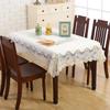 Simple Elegant Embroidered Tablecloth European Lace Tea Table Cloth Home Family Decor Rectangular Tablecloths Table Cover Towels