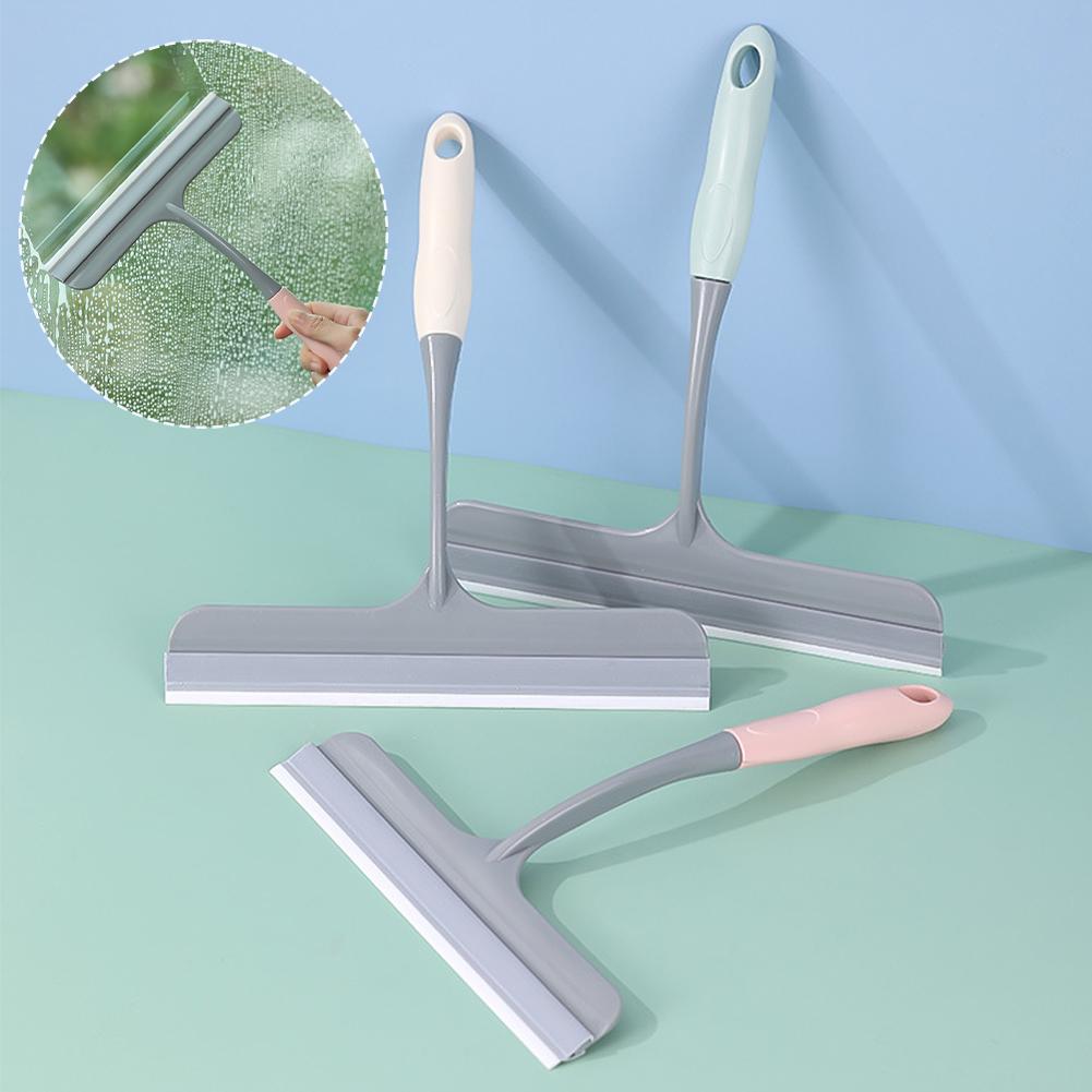 Multi-Purpose Silicone Scraping Washing Household Window Bathroom Kitchen Glass Cleaning Tool Floor Surface Small Wiper