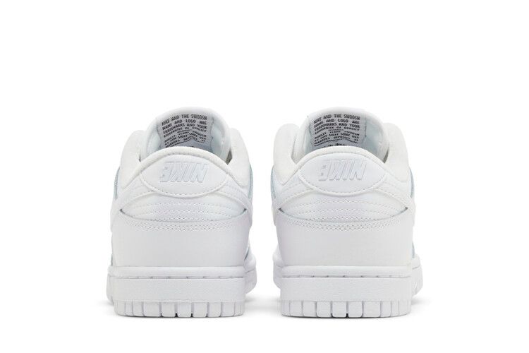Женские кроссовки Nike Dunk Low SE Just Do It Белые с радужным эффектом (Женский) Белый/Белый/Белый/Белый