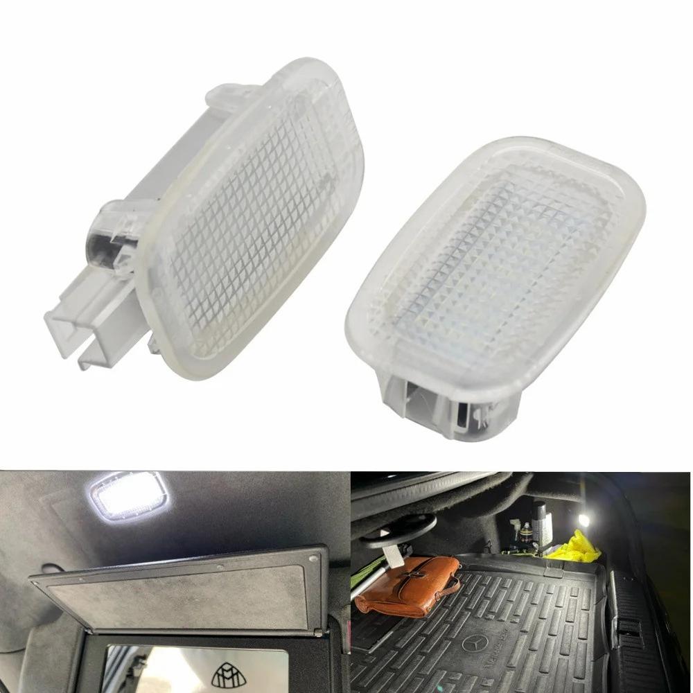 2 шт. Светодиодный фонарь багажника для Benz W164 X164 W169 A45 C197 W204 W212 W216 W245 W463 Без ошибки Подсветка салона Дверной фонарь