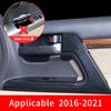 Для 2008-2021 Land Cruiser 200 LC200 Аксессуары для интерьера Улучшение Декоративная Панель Ручки Двери Автомобиля Текстура Углеродного Волокна