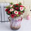 1шт романтические поддельные розы 6 головок искусственный цветок свадебное украшение для дома и сада