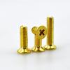 M2 M2.5 M3 M4 M5 Metric Threaded Insert Brass Nuts Bolts Set Countersunk Head Screw Hot Melt Heating Knurled Injection Nut Kits