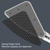 Nanoglass Foot Pillow, щетка для удаления мозолей и омертвевшей кожи, для нежного пилинга, профессиональный инструмент для педикюра