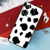 Белый Черный Чехол с Принтом Коровы Для Xiaomi Redmi Note 13 Pro 14 12 11 10 15 Pro Plus Redmi 10C 12C 13C 14C 15C 15 Чехол