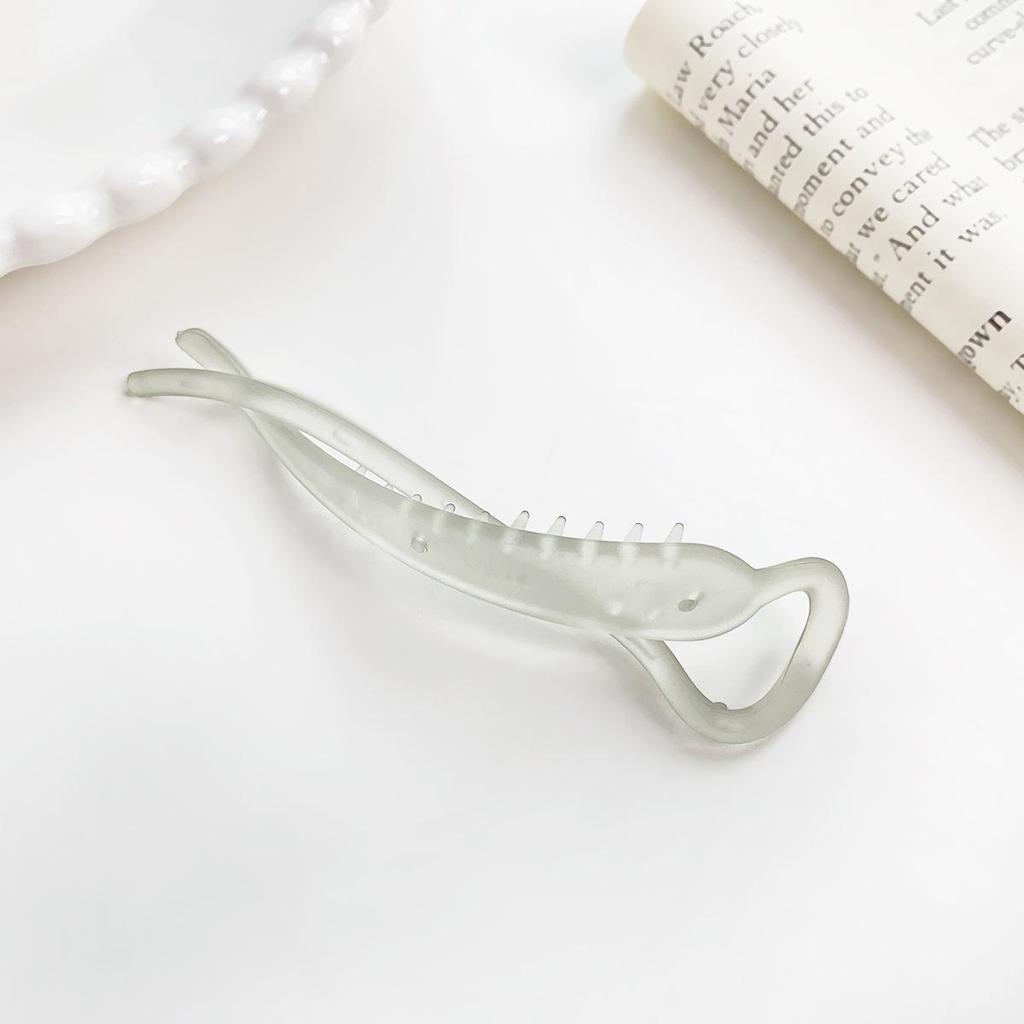 Элегантная заколка-банан в корейском стиле для хвостиков и пучков