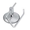 Stainless Steel Bathroom Toilet Suction Cup Paper Roll Holder Bar WallMounted Rack