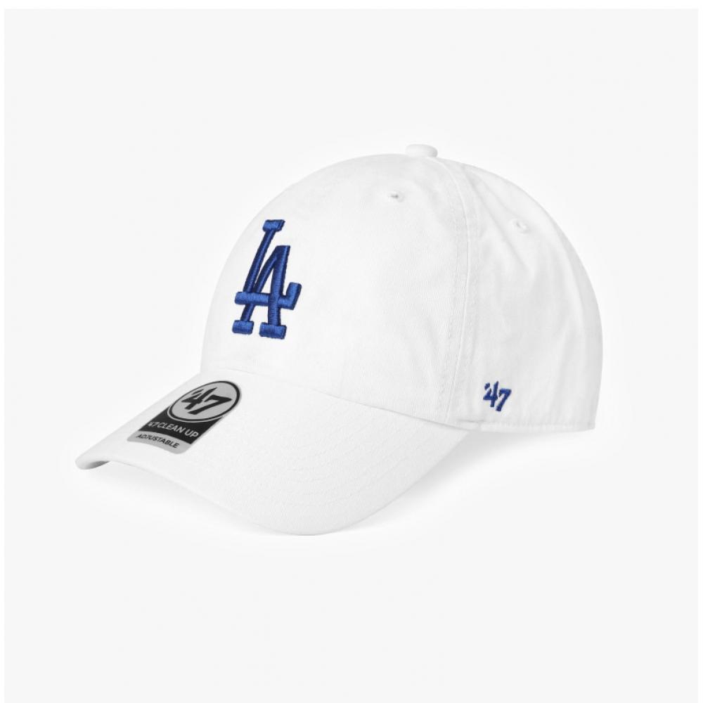 47 Brand B Rgw12gws Whe La Dodgers Big Logo Ball Cap