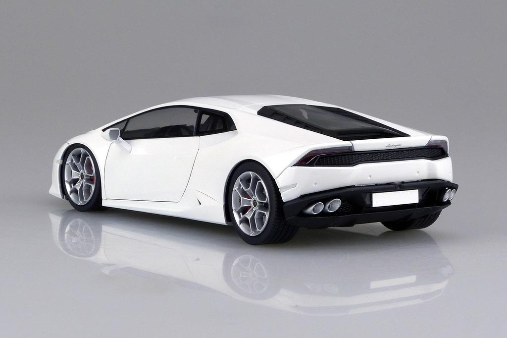 Aoshima Bunka Kyozaisha Super Car Series Lamborghini Huracan Plastic Model 1/24 No.4 LP610-4