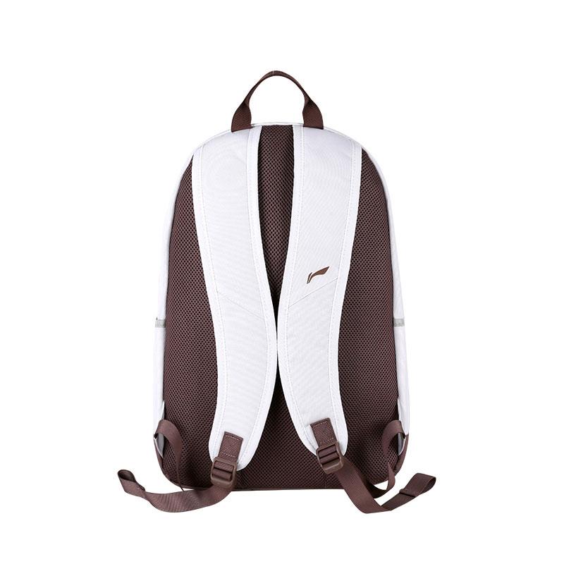 Новый рюкзак LiNing из полиэстера Унисекс Бежевый ABSQ564-33