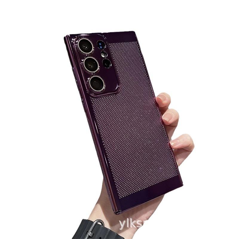 Гальванизированный чехол для мобильного телефона Samsung S11 Ultra с защитой от перегрева, ультратонкий дышащий всесторонне защищающий от падений чехол для s11Plus