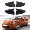 A03Z-Car Rearview Side Mirror Cover Wing Cap Sticker Exterior Door Rear View Case Trim For Toyota 86 Subaru BRZ 2012-