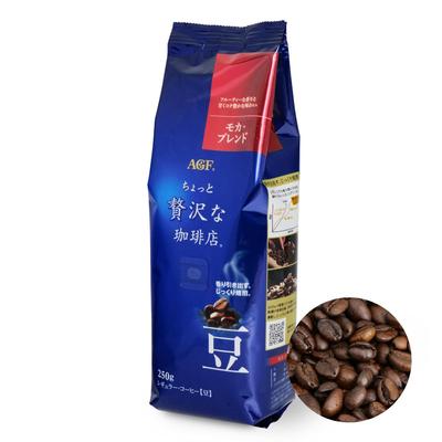 AGF A Little Luxury Coffee Shop Обычные кофейные зерна Смесь Мокко [Кофейные зерна (Весь)] 250г (х 1)