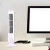 Mini USB Bladeless Tower Fan 2 Wind Speeds and Modes Standing Fan for Bedroom Living Room Home