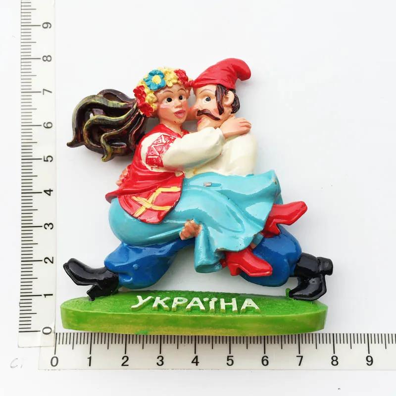 Украина Туристические Сувениры Магниты на Холодильник Замок Паланок Мини Рамка для Фото Креативное Украшение для Дома Смоляные Магнитные Наклейки