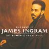 CD JAMES INGRAM - Power of Great Music-Best of James  WPCP4457 Warner Bros. Re 1991 Japan Soul/Funk Used