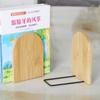 Desk Storage Desktop Organizer Student Stationary Wood Bookend Book Stand Bookshelf Book Holder