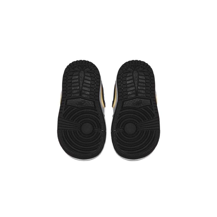 (TD) Air Jordan 1 Mid SE 'Black Field Purple' Baby BQ6933-005