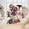 Аниме High School DXD Классические винтажные постеры HD качества Настенное искусство Ретро постеры для декора стен дома, комнаты