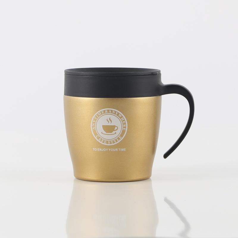 New Stainless Steel Insulated Coffee Cup Handy Insulated Coffee Cup Business Car Indoor Gift Cup