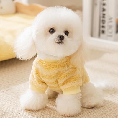 Новый собачий флис зимний теплый для средних и маленьких собак осенне-зимний двухногий поводок для кошек одежда для питомцев