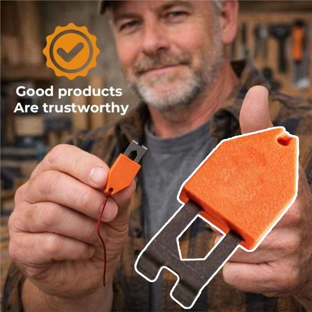 Multifunctional Rope Anchor Hook Secure Chalk Line Tool Woodworking Tools Installation