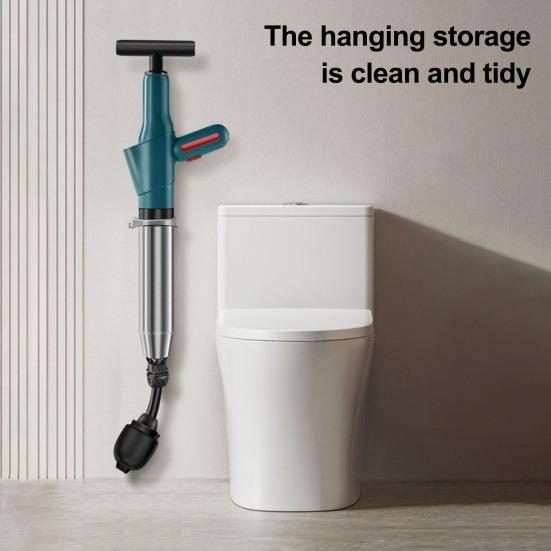 Индикатор давления воздуха вантуз из нержавеющей стали для удаления засоров в сливе