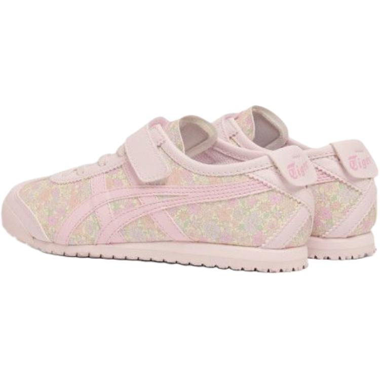 ONITSUKA TIGER Mexico 66 Удобная посадка Низкие повседневные кроссовки Детские кеды Розовые 1184A242-700