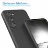 Coque Silicone - BOOLING - pour Samsung Galaxy S24 - Slim souple - Noir - 2 verres trempés