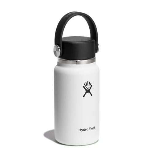 Hydro Flask МикроГидро Изолированная Бутылка для Воды из Нержавеющей Стали 200 мл Белая