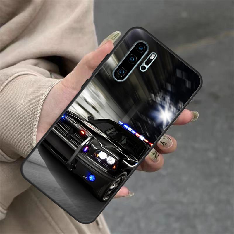 Police Car Case For Huawei Nova 9 SE 10 5T 11i 8i 7i 3i Y61 Y91 Y60 Y70 Y90 P20 P40 Lite P30 Pro Cover