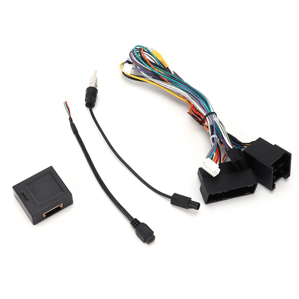 3PCS Car Audio Wiring Harness Adapter with Canbus Box Replacement for Ford FocusEscape