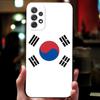 Чехол для телефона с корейским национальным флагом для Samsung Galaxy S20 S21 S22 S30 S7 S10 S8 S9 S6 Pro Plus Edge Ultra Fe, противоударный чехол