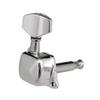 6 Pieces Guitar String Tuning Pegs Semi-closed Tuning Machine Machine Heads Tuners for Electric