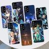 Sword Art Online Kirito Asuna Phone Case For Samsung Galaxy A55 A54 A53 A52 A15 A14 A13 A12 A35 A34 A33 A32 A25 A24 A23 A22 A04S