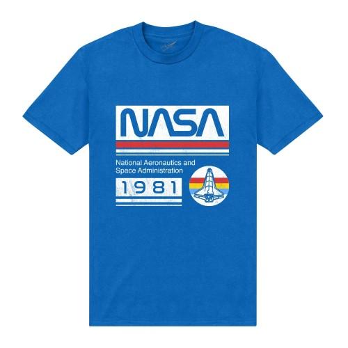 NASA Футболка унисекс для взрослых 1981 года