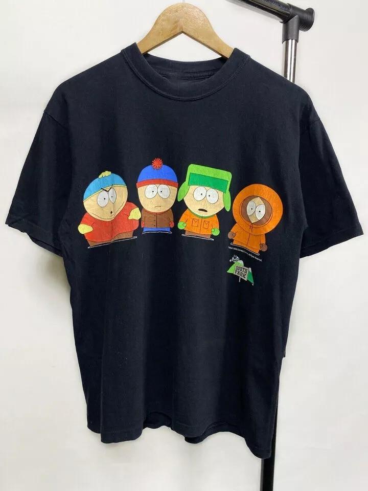 Винтажная футболка South Park 1998 Мужская039;s Унисекс Футболка