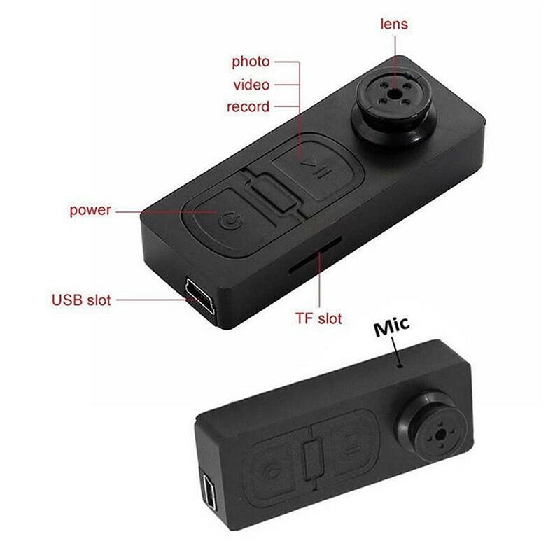 Новая мини-камера с Wi-Fi, видеокамера Full HD, рубашка, кнопка, аудио, OTG, USB, микрокамера