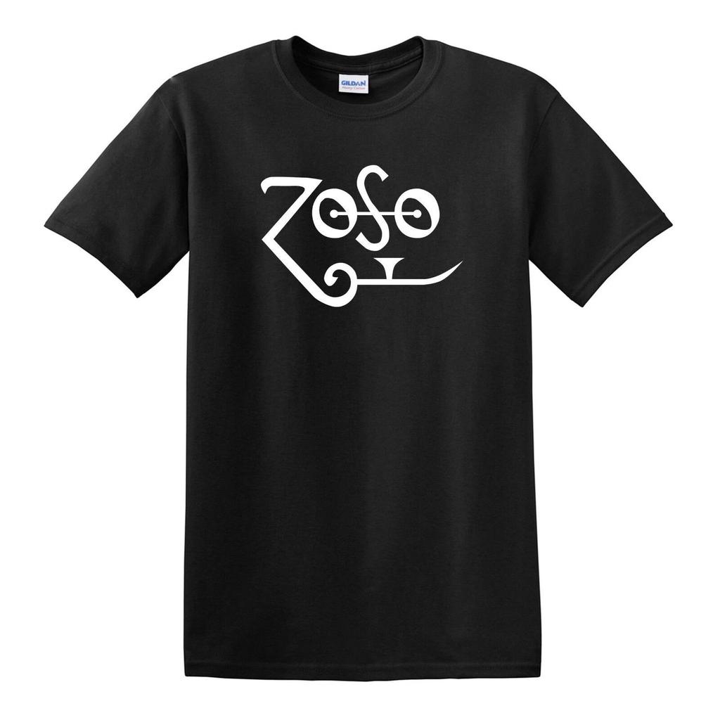 Zoso T-SHIRT - Jimmy Page Plant Zeppelin Classic Rock