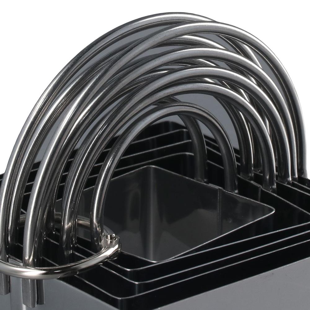 5 Pcs Stainless Steel Biscuit Cutter Molds Square Cookie Mould New Cookie Cutter Set Dough Tools