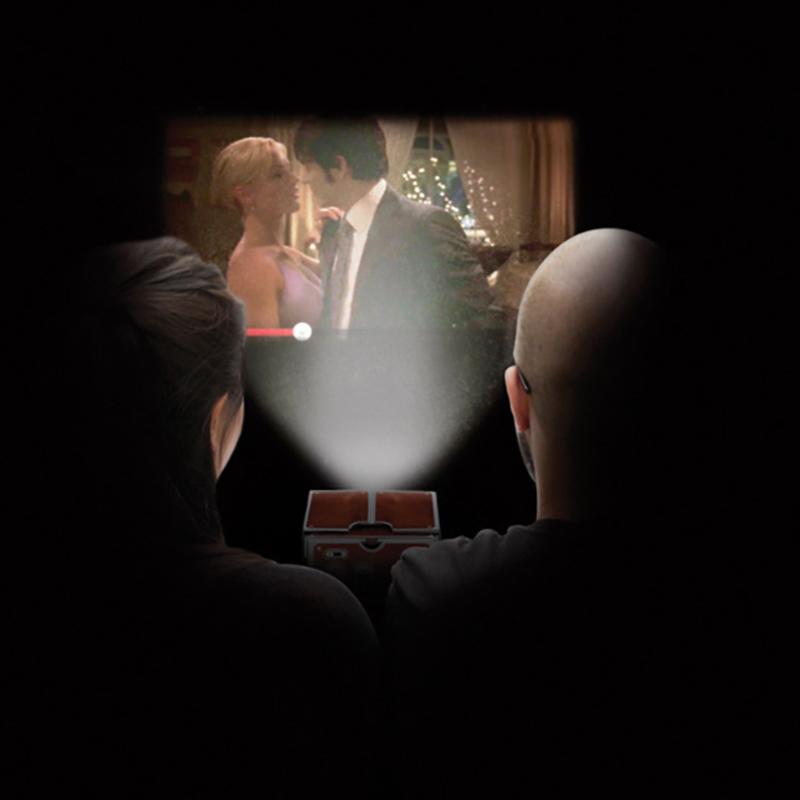 PDTO V2.0 DIY Мини-проектор для смартфона, домашний кинотеатр, кино, видео для iPhone