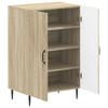 Shoe Cabinet HAARLEM 59.5 x 39.5 x 89.5 cm Wood Material