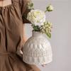 European Retro Vase Ceramic Hydroponic Vase Flower Arrangement Desktop Art Ornaments Home Garden Decoration