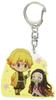 Bell House Demon Kimetsu No Yaiba Zenitsu Nezuko Acrylic Keychain with Nezuko Slayer &