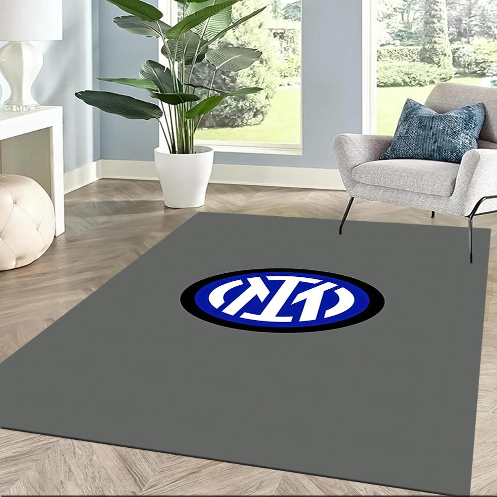 Inter Milan Floor Mat Perfect For Decorate Room Playrooms Game Room Outdoor Antislip Rug Decorate Offices Luxury Gift For Birthday Christmas Wedding